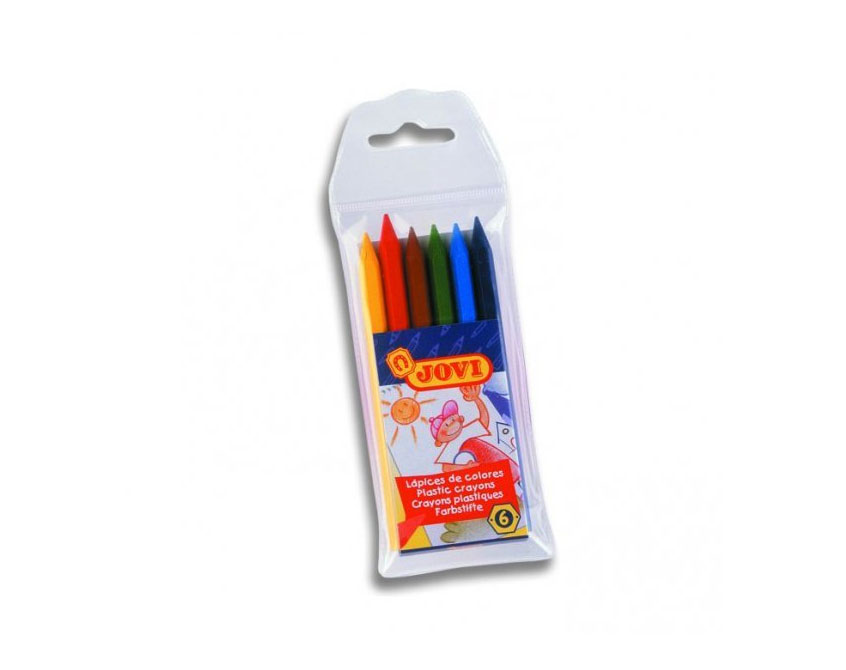 Цветные карандаши Jovi пластиковые 6 цветов